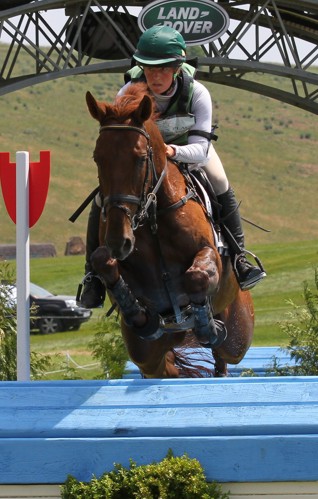 Sacha on Ibanito CP at Barbury Castle CIC3* 2013